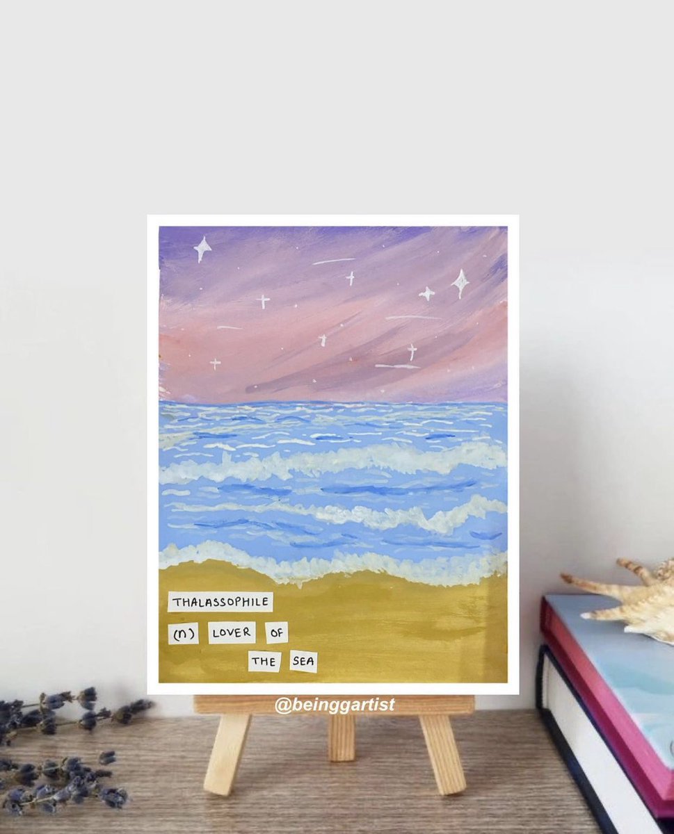 beinggartist's tweet photo. Seascape 🌊 ✨
.
.
.
.
.
#artistsoninstagram #artist #paintingoftheday #paintings #beinggartist #artofinstagram #artoftheday #mypainting  #beingartist #artsbyanamk  #artistsupport #artistsofindia  #ArtistOnTwitter #seascape #aesthetic #aestheticpainting https://t.co/3UtarSZeve