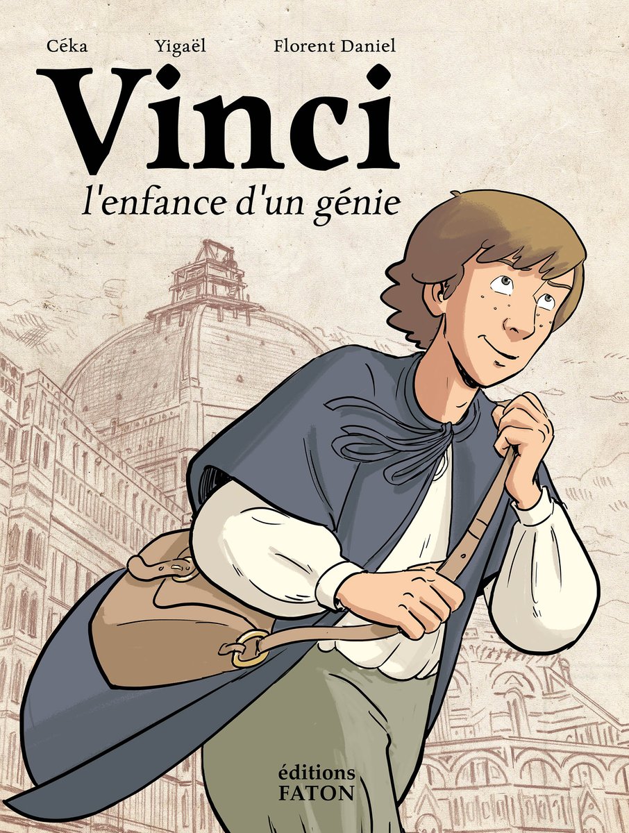 Yigael_C's tweet photo. C'est aujourd'hui que sort en librairie notre BD Vinci, l'Enfance d'un génie aux éditions @EditionsFaton . Les premières pages sont à lire ici: https://t.co/BdQLl8uI83 #vinci #faton #cosinus #florence #firenze #leonardodavinci #léonarddevinci https://t.co/kC0D1WBozk