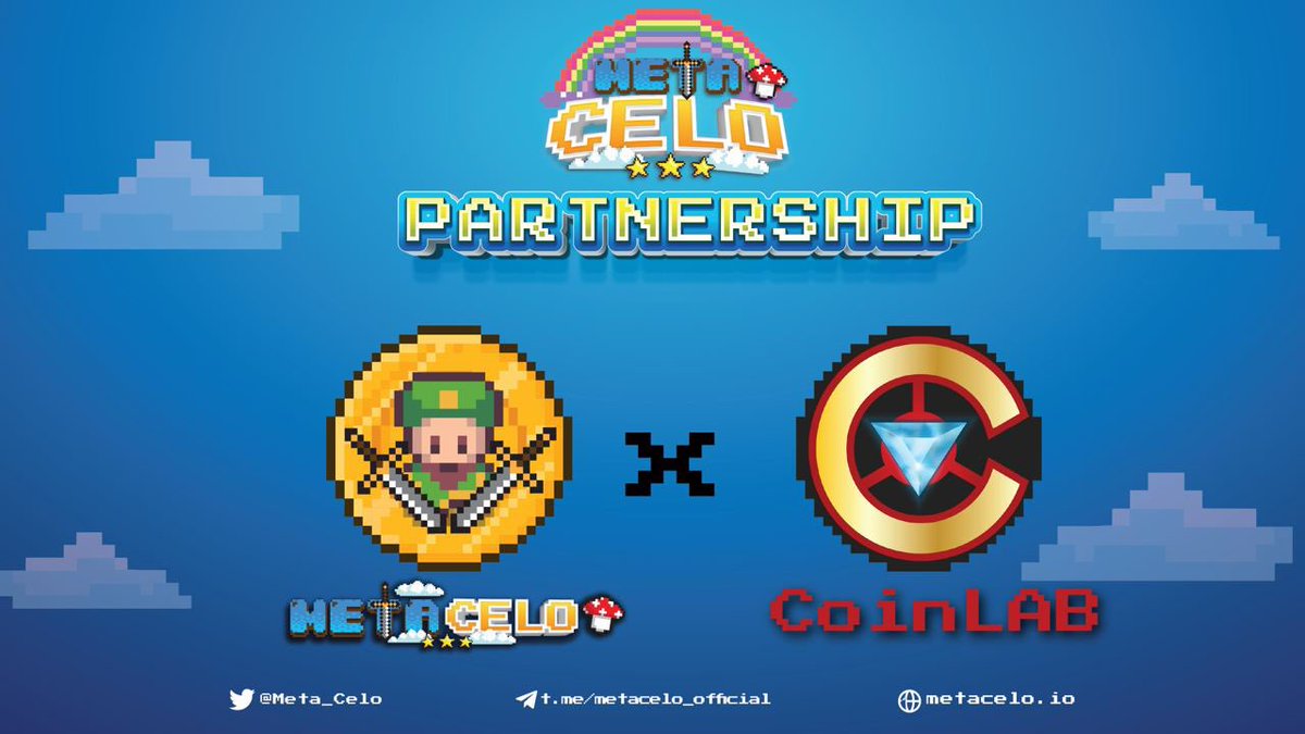 Meta_Celo's tweet photo. 🎊🎊🎊 METACELO X COINLAB - Announcement of a new partnership! 🎊🎊🎊

Dear our beloved community, 

🔥 We are so pleased to announce to you that MetaCelo has already gone into partnership with CoinLAB Group! @CoinLAB_Offi 

#MetaCelo #CoinLAB https://t.co/IVn8mW1Wrg