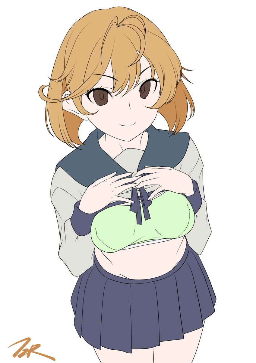 朧に色置いた
なんか物語シリーズに出て来そうな娘風になったぞ🤔 