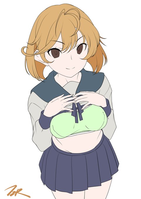 朧に色置いた
なんか物語シリーズに出て来そうな娘風になったぞ🤔 