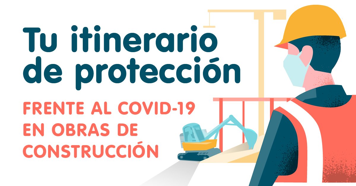 😷✔ ¡Protégete ante el COVID en tu puesto de trabajo!
📄 No te pierdas nuestra guía de actuación en materia preventiva por causa del #COVID19 en los centros de trabajo del sector de la #construcción  <a href="/FLC_Prevencion/">FLC_Prevencion</a>: lineaprevencion.com/recursos/covid…