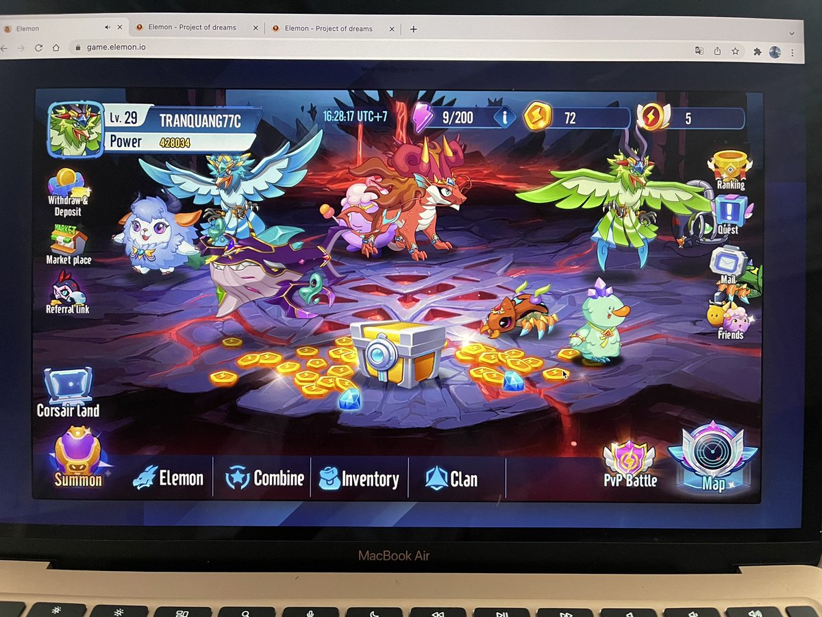 Love <a href="/ElemonGame/">ELEMON</a> #Elemon 💕💕