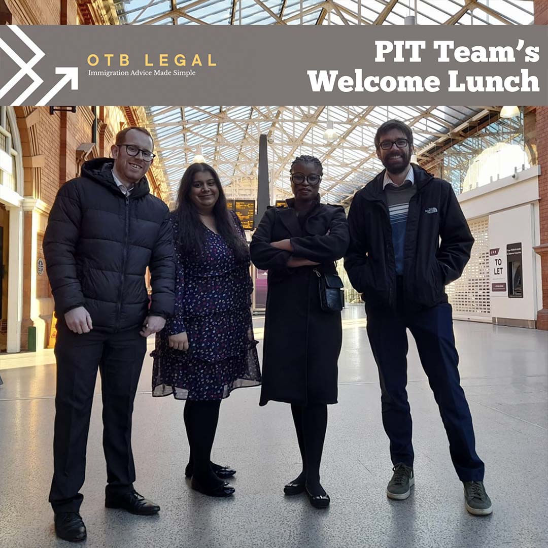 OTBLegal's tweet photo. Lunch outing for the Personal Immigration Team this week!🍴☕️
Perfect time to get to know our 2 new starters Callam and Atty😄
#teamlunch #outofoffice #lunchdate #nottinghamcafes #traineesolicitor #paralegal #personalimmigration https://t.co/lhlZbf12pa