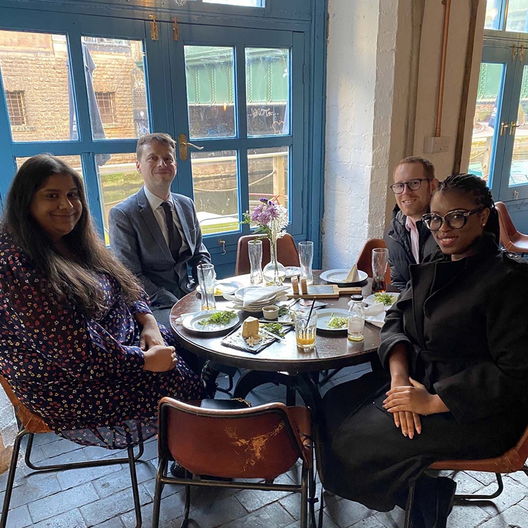 OTBLegal's tweet photo. Lunch outing for the Personal Immigration Team this week!🍴☕️
Perfect time to get to know our 2 new starters Callam and Atty😄
#teamlunch #outofoffice #lunchdate #nottinghamcafes #traineesolicitor #paralegal #personalimmigration https://t.co/lhlZbf12pa