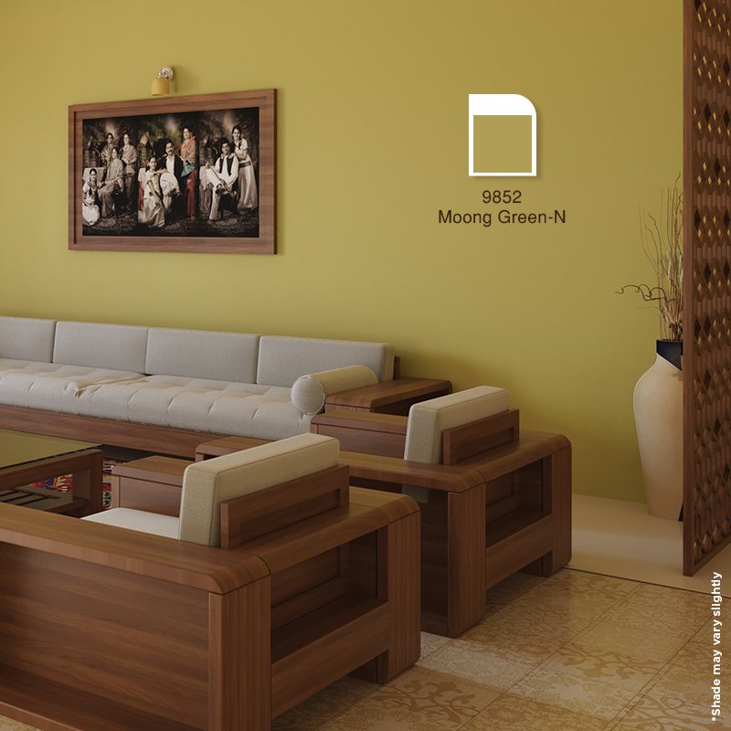 asianpaints's tweet photo. Take the luxury express to a lush, leafy oasis and feel nature's loving embrace.🍃

The shade calms the senses marrying elegance and coolness, giving a feeling that the space continues beyond the windows.

#AsianPaints #SafePainting #HomePainting #WallPaints #WallColours https://t.co/JjcZ3L6Uvk