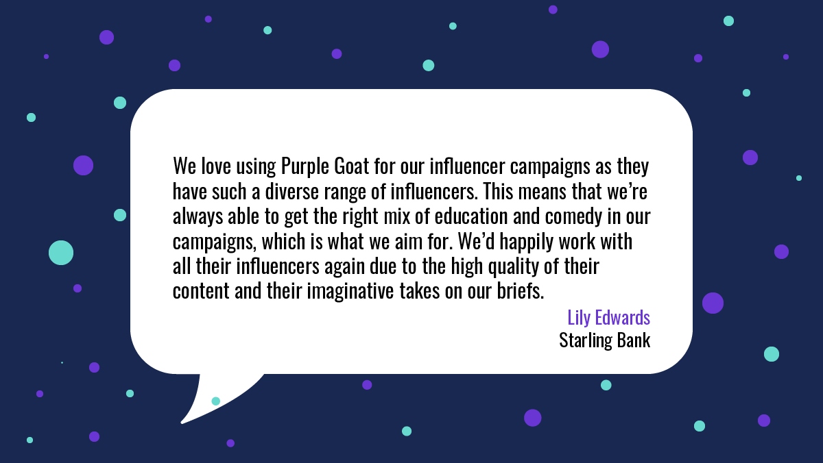 purpgoatagency's tweet photo. Thank you to Lily and the @StarlingBank team for the wonderful feedback, it's always a pleasure to work with you, and see our #MoreMobile campaign do so well!
More great things to come! https://t.co/QSCJ4rdt41