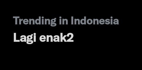 thrashcann's tweet photo. Yes that was me lagi enak2 enak2 i always have enak2 haha yes https://t.co/NKmS7VFOMm