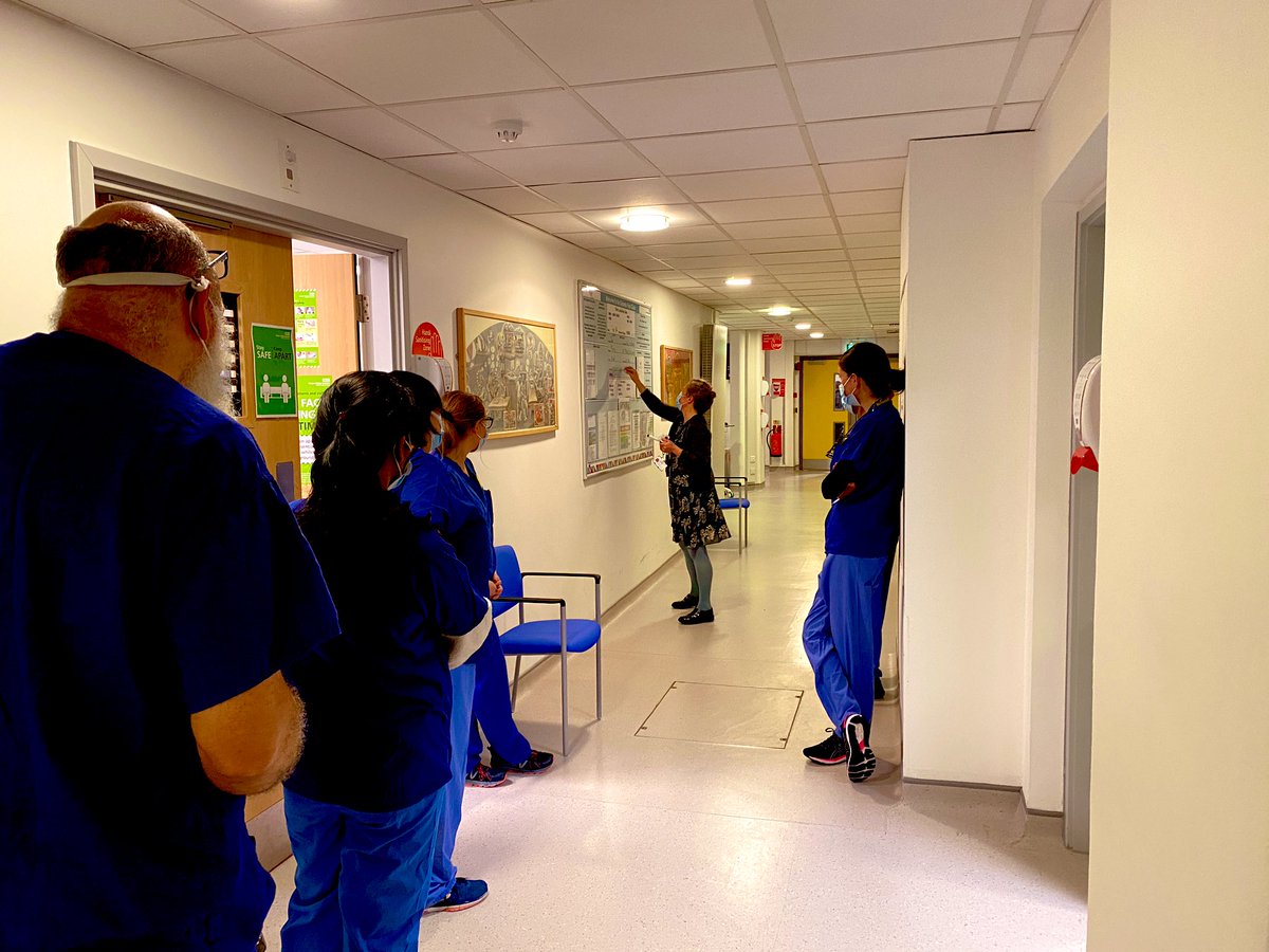 PrashVas's tweet image. Friday morning #huddle &amp;amp; catch-up 

It’s been a busy week with the team pushing 110% ☄️

🌟Great work, all, and hopefully some much deserved weekend rest. 

#KingsDFC 

@KingsCollegeNHS @DiabetesKings @CoxAlisoncox @jo_casey1