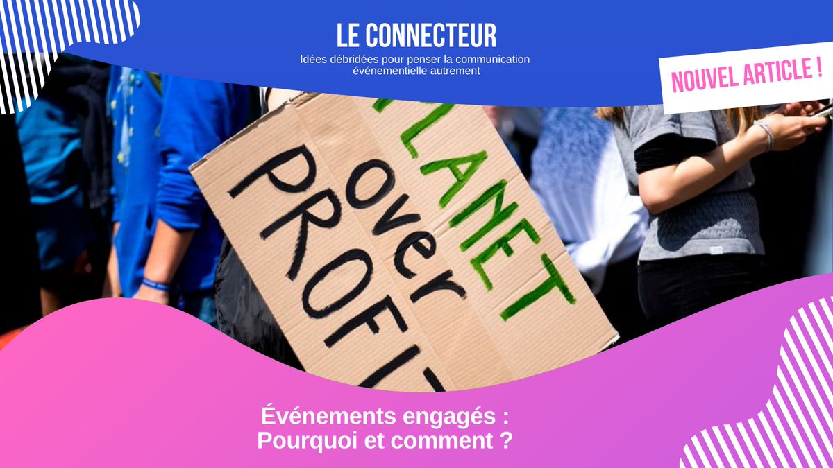 Alors que valeurs et engagement sont devenus des éléments essentiels de la stratégie des entreprises, qu’en est-il du secteur événementiel ? Éléments de réponse avec <a href="/xavion007/">Xavion007</a> @herryconseil, &amp; Lauriane Gallet <a href="/aremacs/">Aremacs</a> 👉 leconnecteur-levenement.org/evenements-eng…