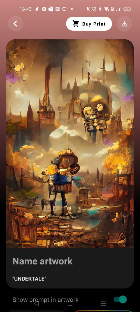 frisk 「流行りのAIお絵描きにUNDERTALEと入れて遊んでみた 」|コオンのイラスト