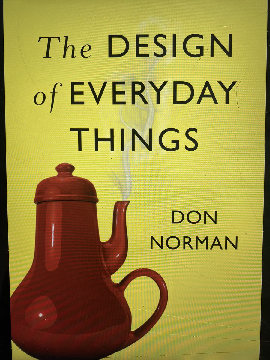 Learning from masters 👌
#DonNorman #uxdesign #DesignThinking