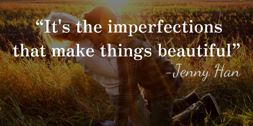 “It's the imperfections that make things beautiful”

— Jenny Han, The Summer I Turned Pretty https://t.co/127QPw4aVc