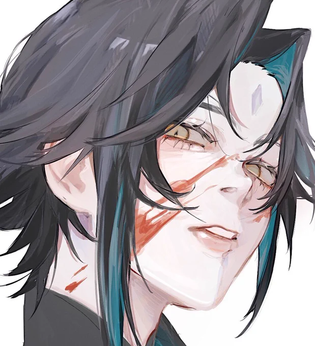自分の描く顔好き 