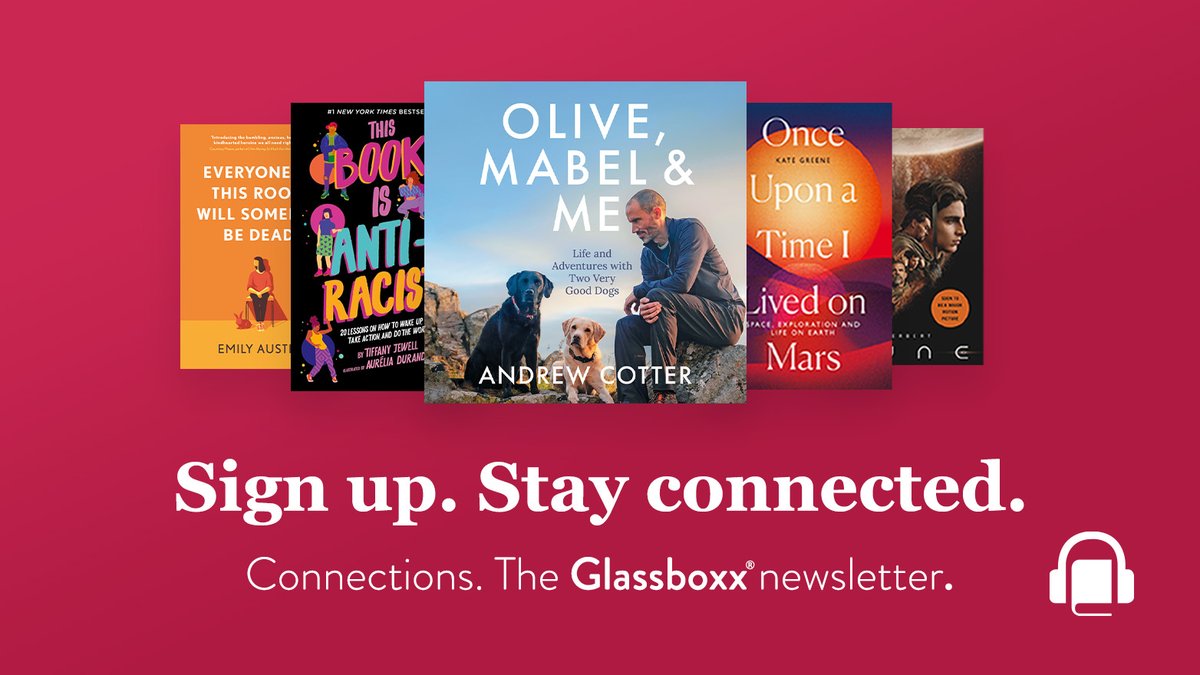 glassboxx's tweet photo. Publishers, retailers, authors, partners. Are you signed up to the Glassboxx Newsletter?

We like to stay connected. Hear about our latest news, updates, and tips in one place. ✉️📢

Subscribe now - https://t.co/J3Pr3jG14T https://t.co/MwRTxMHfAB
