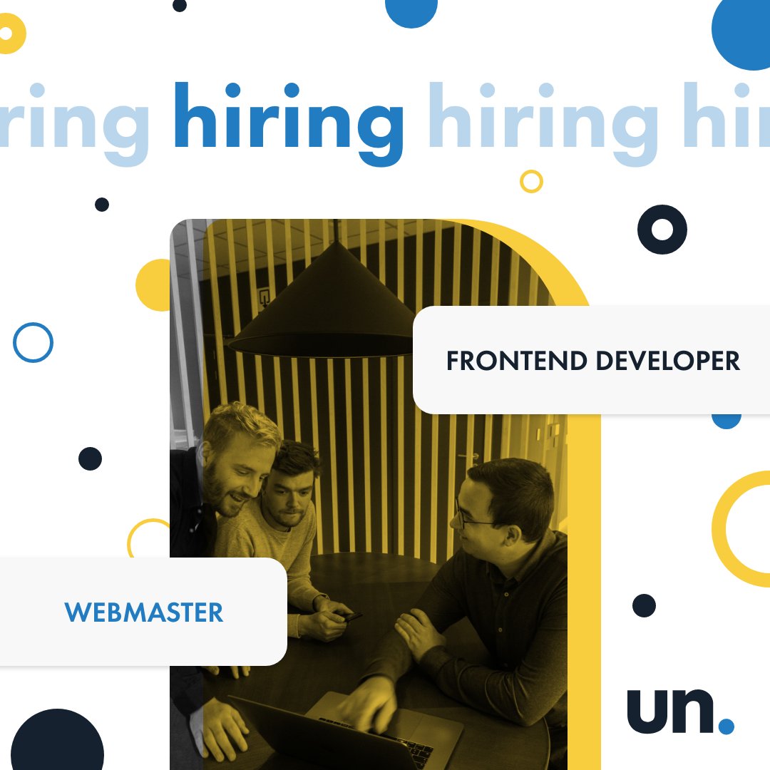 📢 WE ARE HIRING 📢⁠

Wij zoeken een webmaster en front-end developer die met hun talenten het web willen vorm geven 🎨🧑‍💻⁠
⁠
👉 uncoded.be/jobs/
⁠
#uncodedrocks #jobs #hiring #vacature #uiux #designer #frontend #developer #digital #webmaster