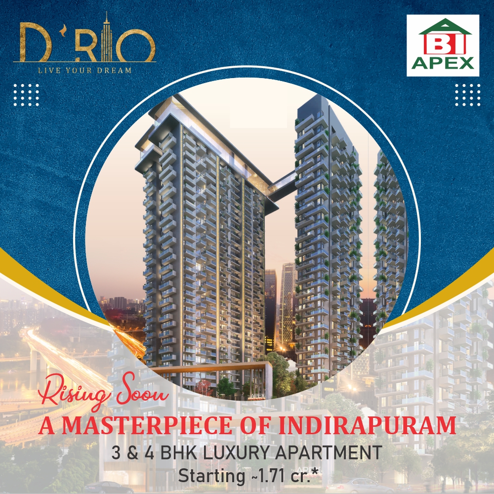 RahulJohnIndia's tweet photo. #3bhk &amp; #4BHK ultra-luxurious #residencies offered by #ApexDRio #Indirapuram, #Ghaziabad laced with modern #amenities
https://t.co/vMjiODbbFj
#KamalKhan https://t.co/ZifqalU8le