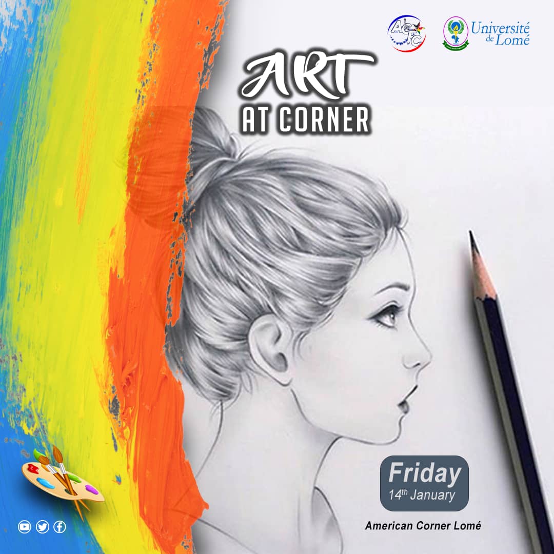 CornerUl's tweet photo. Corner is also about revealing talents.
For those interested in portraiture, this is an opportunity with the beginner's class for portraiture at American Corner. You are all invited to come and unleash your creativity.
We are starting at 2pm.😉

#ACFC_UL #AmericanSpace #Lome https://t.co/5P5YjfGsSy