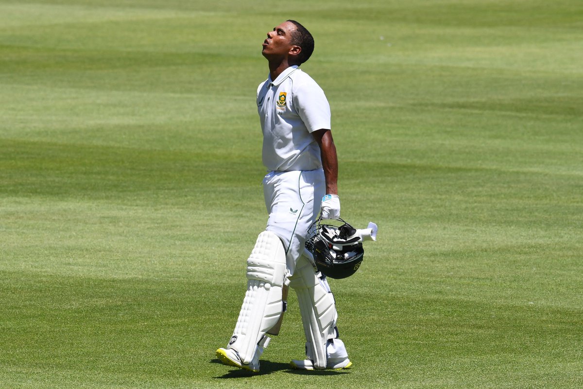 ESPNcricinfo's tweet photo. Highest run-scorer in the #SAvIND series 👏

He had played just two Tests before the series. 

Take a bow, Keegan Petersen ✨ https://t.co/vilMnsojMv