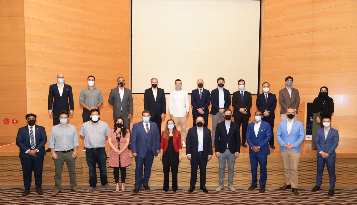 msft4startupsAE's tweet photo. 🚀🙌It was a pleasure to attend our partners' #Intelak Incubator Cohort 9 & 10 at the Emirates Group Headquarters where #Accelerator Cohort 5 startups pitched their innovative #solutions and shared the products they have developed at the annual end-of-program demo day. https://t.co/sndQE6ihs5