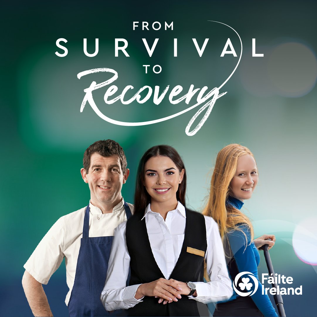 Failte_Ireland's tweet photo. Register today for @Failte_Ireland’s series of virtual information events ‘From Survival to Recovery’ which take place across three consecutive weeks from 27th January to 10th February. 👉 https://t.co/dhu0BNjzEa

#SurvivalToRecovery https://t.co/L3LmjsCCFx