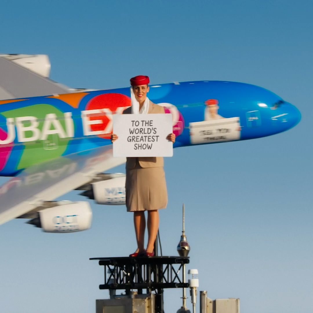 If you thought the last @Emirates advert was good, this one will blow your mind! 🤯

And yes… she’s standing on top of the tallest building in the world. 