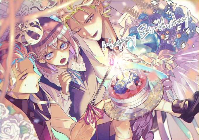 #神宮寺寂雷誕生祭2022
遅刻オブ遅刻! おめでとうございます～! 