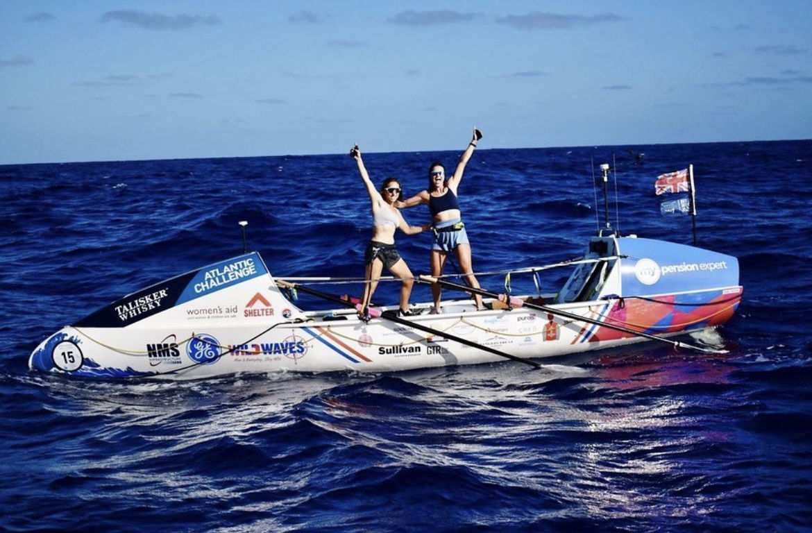 Last week, <a href="/ACampaigns/">Atlantic Campaigns</a> caught up with Team Wild Waves as they continue to compete in the Talisker Whisky Atlantic Challenge 🚣‍♀️ Jess and Charley were in high spirits (as always) and made sure to give a smile and a wave! Less than 1000 NM left!! #TWAC202 #OceanRowing
📸 <a href="/ACampaigns/">Atlantic Campaigns</a>