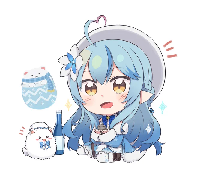 ちびラミィちゃん🍶
#LamyArt 