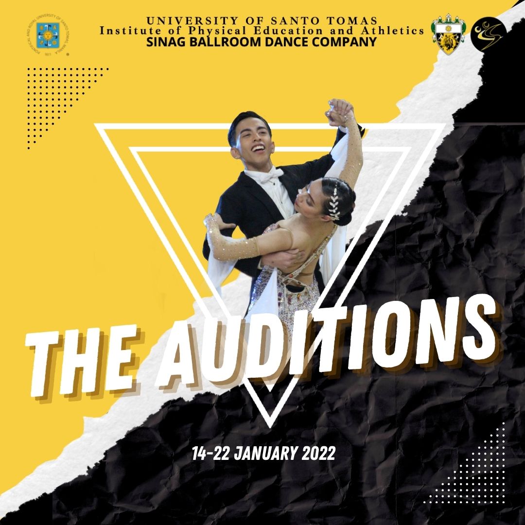 sinagballroom's tweet photo. THAT’S RIGHT, TIGERS!

Sinag Ballroom Dance Company is now opening auditions for those aspiring to be part of the dancing family from 14-22 January 2022! 

If you are interested to jive with us, follow the steps below: https://t.co/uHhxVazI4M