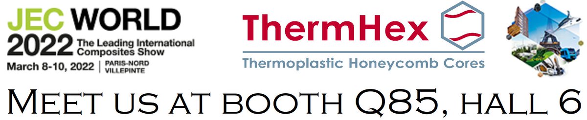 New year, new projects, new #extruder, new employees...  it's going to be exciting! We are looking positively into our future (and we don't mean Corona)... Next highlight is #JecWorld organized by <a href="/JECComposites/">JEC Group</a>. See you soon! Stay healthy!

#honeycombs #composites #sandwichpanel