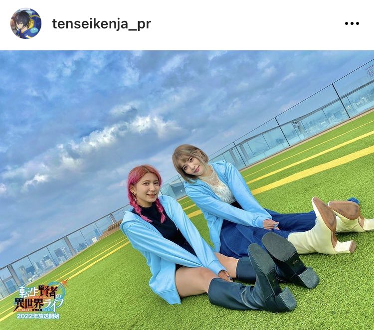 △ #スラとっく △ マユスラ役の三川華月です🔵 TikTokにて、わたしの