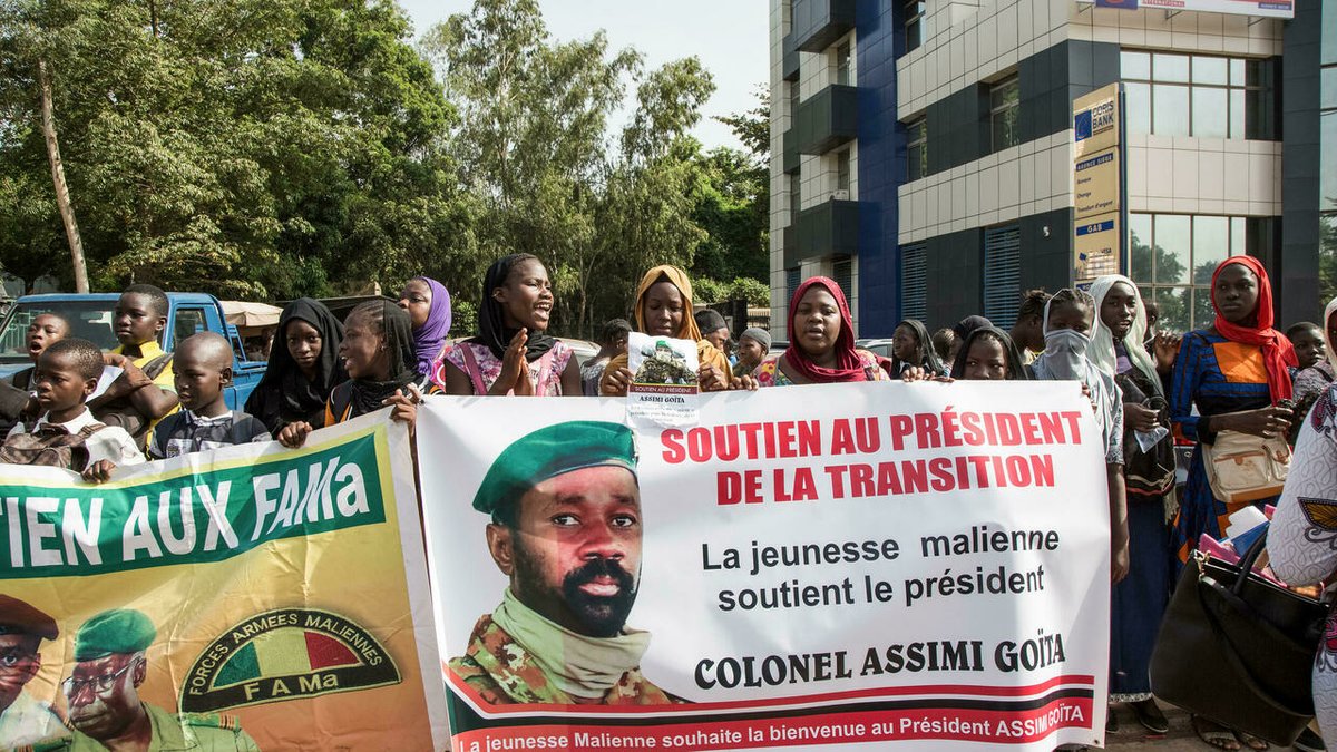 RFIAfrique's tweet image. À la Une: la rue malienne gronde et soutient la junte rfi.my/84zk.t