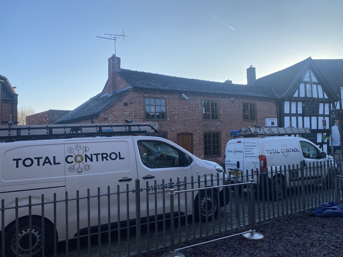 Highly recommend Total Control in association with <a href="/EPGSecurity/">EPG Security Systems</a> They have delivered a very professional service upgrading our systems, whilst we continued to trade this week #security #services #nantwich