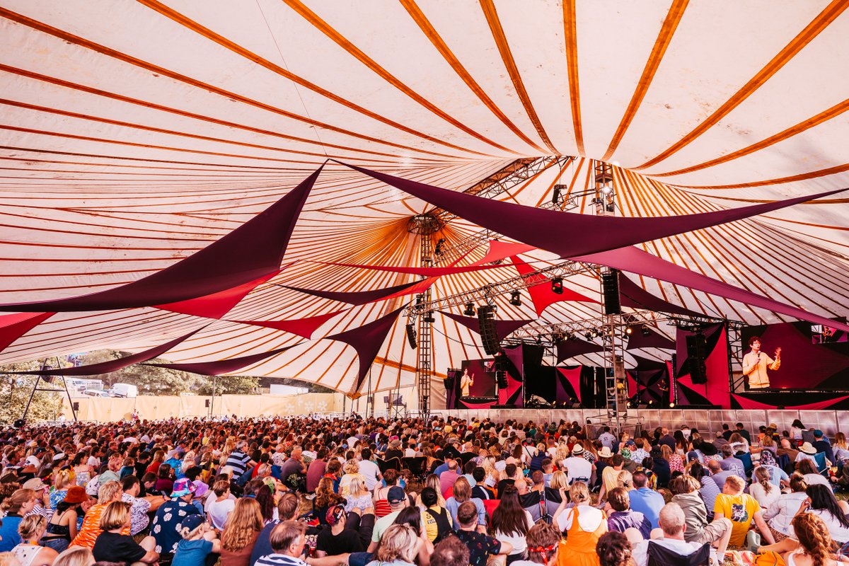 Gildedballoon's tweet photo. Some of the biggest names in comedy have performed on this stage 👇 Could you be next?

The winner of @SYTYFunny '22 will win a paid slot in the cinch presents @LatitudeFest Comedy Arena including a weekend pass, plus a cash prize and more!

Apply here: https://t.co/sZk66Zoley https://t.co/j0Hv9xqMYL