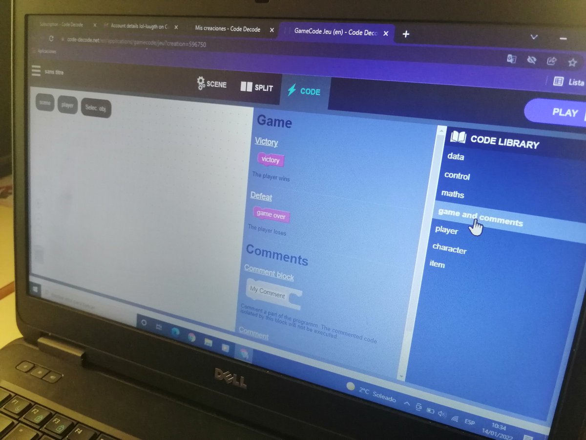 milagrosamadrid's tweet image. En 6°primaria empezamos a aprender a programar videojuegos 👻👽🤖 con @CodeDecode_EN by @tralalere
¡Así si que motiva aprender!🤓
👏🏻👏🏻👏🏻👏🏻
#gamecode #datadecode #ColegiosHHCC #EscuelaVicenciana