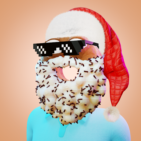 This 🍩 Santa wish you low gas and high bids on your #NFTs in 2022 🥳🥳🥳

#NFT #NFTCommunity #nftcollector #NFTCollection