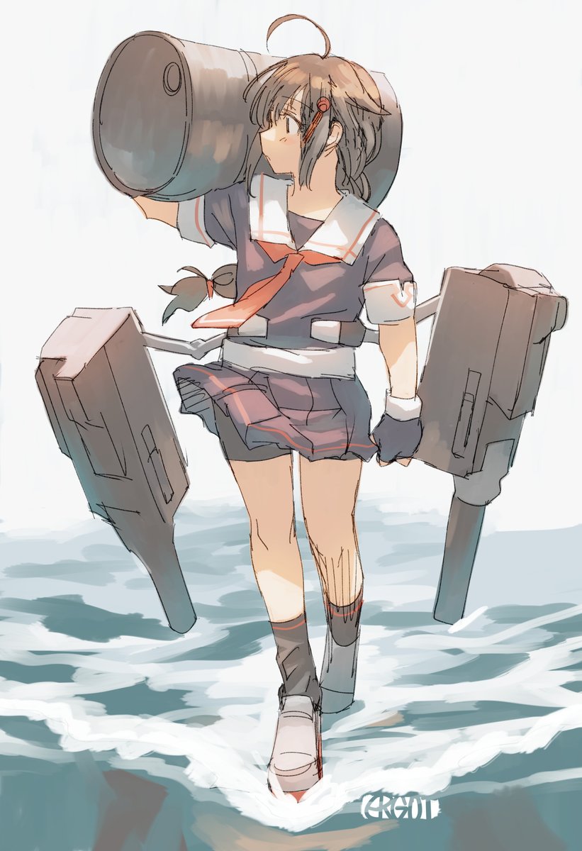 時雨(艦これ) ,時雨改二 「」|Darek Ergot Makのイラスト