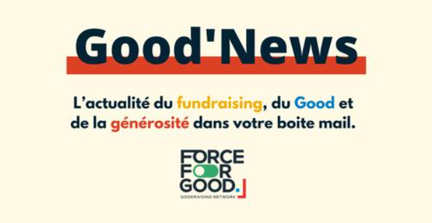 ForceForGood_'s tweet photo. Besoin de #GoodNews ?

A découvrir ici 👉 https://t.co/KQJotUxa90

Au menu de notre enews : le retour de la #GoodWeek lundi, le "monde d'après" par @antoinevaccaro, les cours d'#empathie au Danemark, une appli #antigaspi et une rétro sur la #générosité des français

#fundraising https://t.co/TGNXNRu6qv