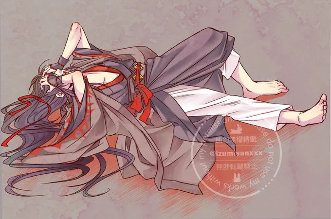 #イラストを投げたら文字書きが引用rtでssを勝手に添える
また原稿やっててぐったりしてるんで、もしよかったらあそんでいただけると嬉しい… 