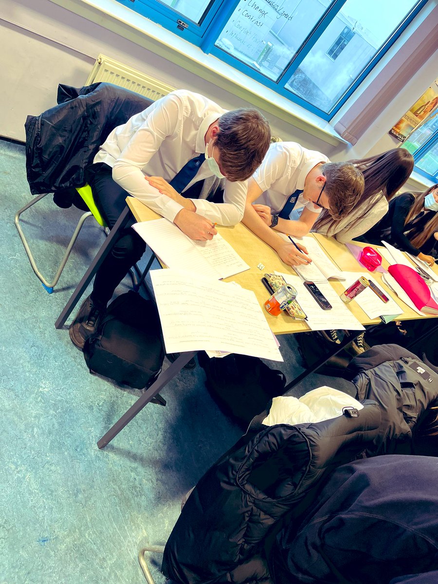 JHigh_English's tweet photo. Superstar shoutout to Ryan and Robin in Miss McFadden’s 5A1 higher class for working so hard this morning on their MacCaig revision and being the true MVPs of the day. #whathavedonetodaytomakeyoufeelproud https://t.co/8lttZKn7Si
