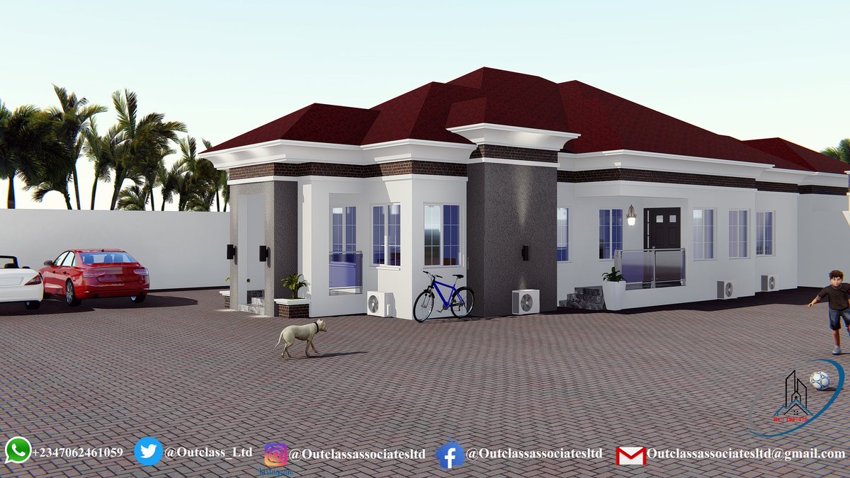 Outclass_Ltd's tweet photo. 3bedrooms, 2 sitting rooms, specious kitchen and store, dinning space + BQ https://t.co/ayWAjCPqbo
