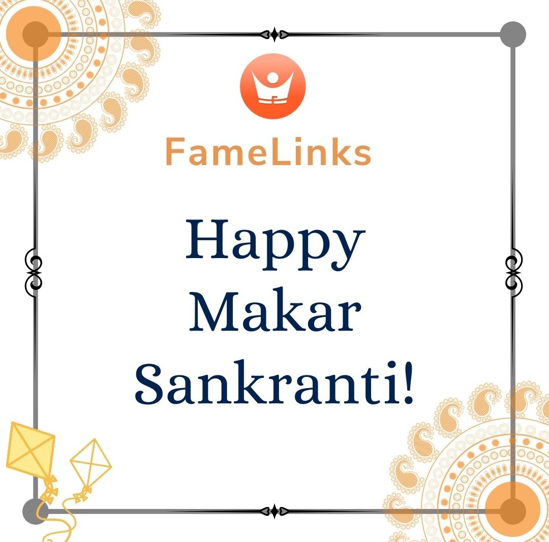 famelinksapp's tweet photo. Look at the brighter side of life. It’s so pleasant and sees the sun smiling for you and birds singing for you. Happy Makar Sankranti!
#makarsankranti #makarsankranti2022 #makarsankrantirangoli #makarsankrantistatus #FamelinksApp #FameLinks https://t.co/PKQ5wRXD5U
