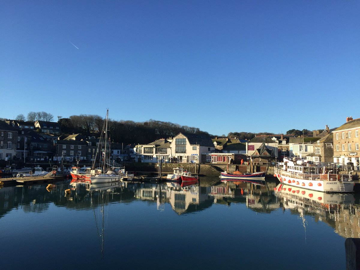 gwynimb's tweet photo. It’s a glorious Padstow morning https://t.co/wpG3PMDoQI