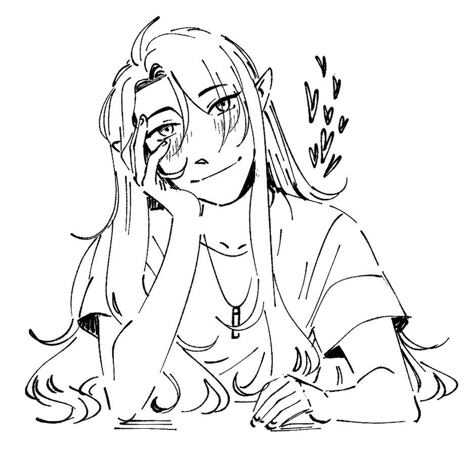 tonight's batch of sketches! im so. so addicted to this brush 