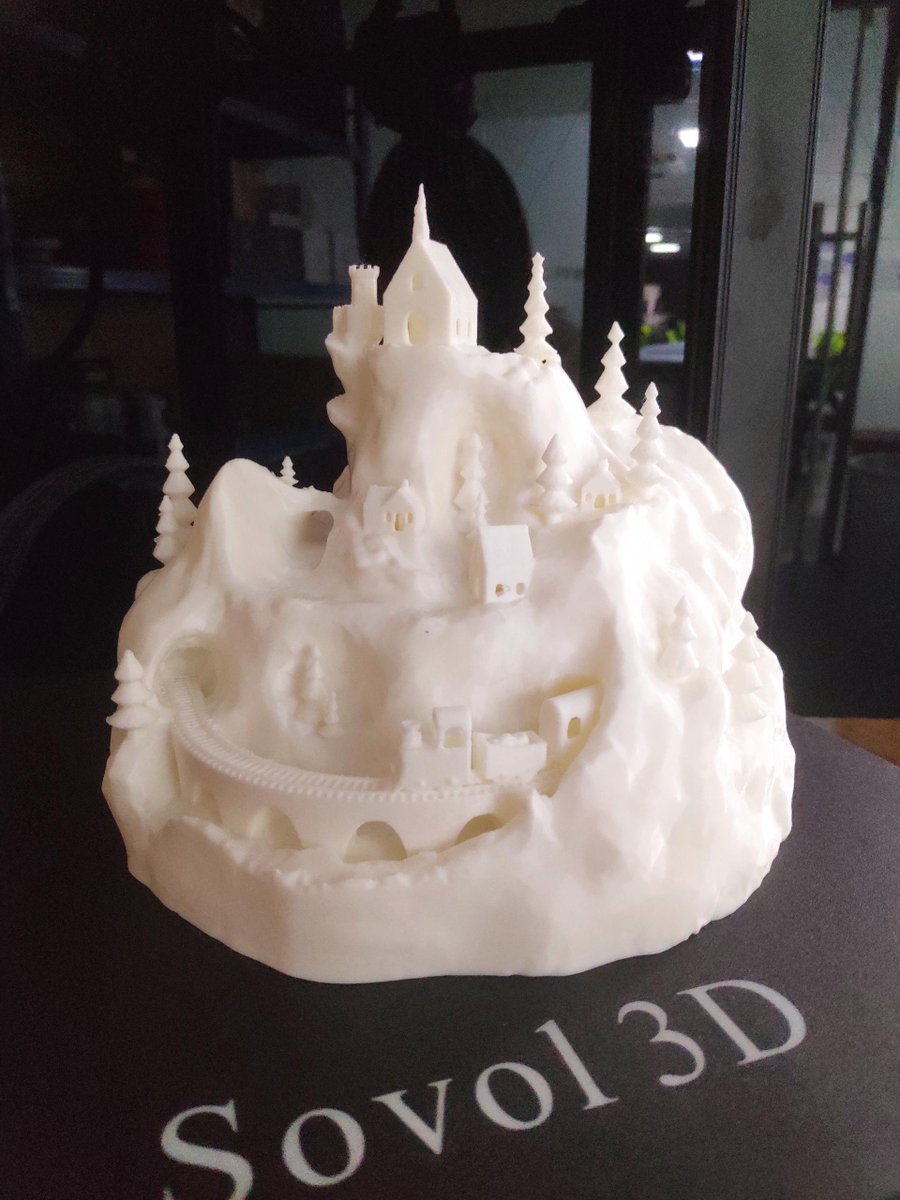 Sovol3d's tweet photo. The Christmas Village printed by SV01 Pro makes me really want to learn 3dprinting? Do you have such an experience?
#sovolsv01pro #3dprinting #3dmodel #3dmodeling #3D #3dart #3dartist #3dprint #sovol #sovolsv02 #sovolsv03 #sovolsv04 #sovolsv01 #3dprinter https://t.co/Oucms44cJW
