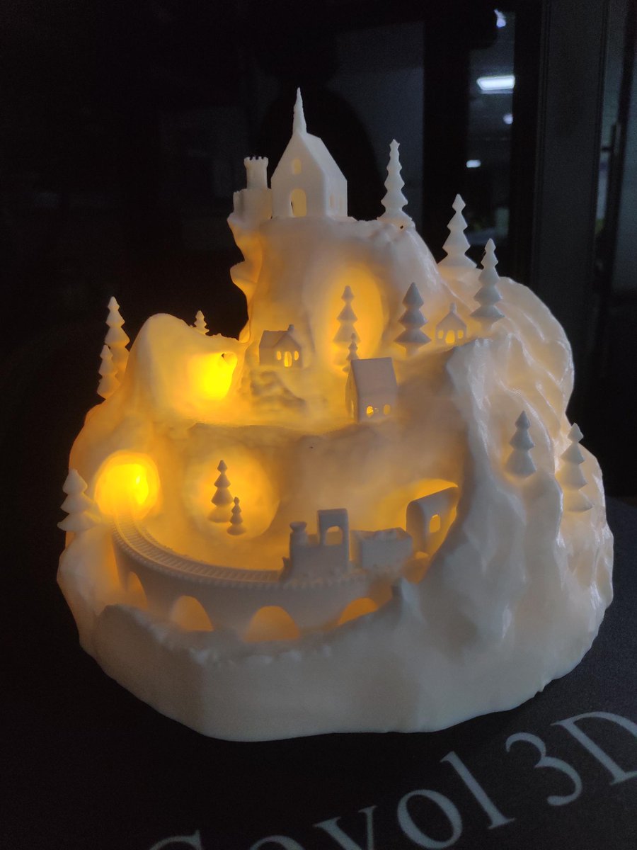 Sovol3d's tweet photo. The Christmas Village printed by SV01 Pro makes me really want to learn 3dprinting? Do you have such an experience?
#sovolsv01pro #3dprinting #3dmodel #3dmodeling #3D #3dart #3dartist #3dprint #sovol #sovolsv02 #sovolsv03 #sovolsv04 #sovolsv01 #3dprinter https://t.co/Oucms44cJW