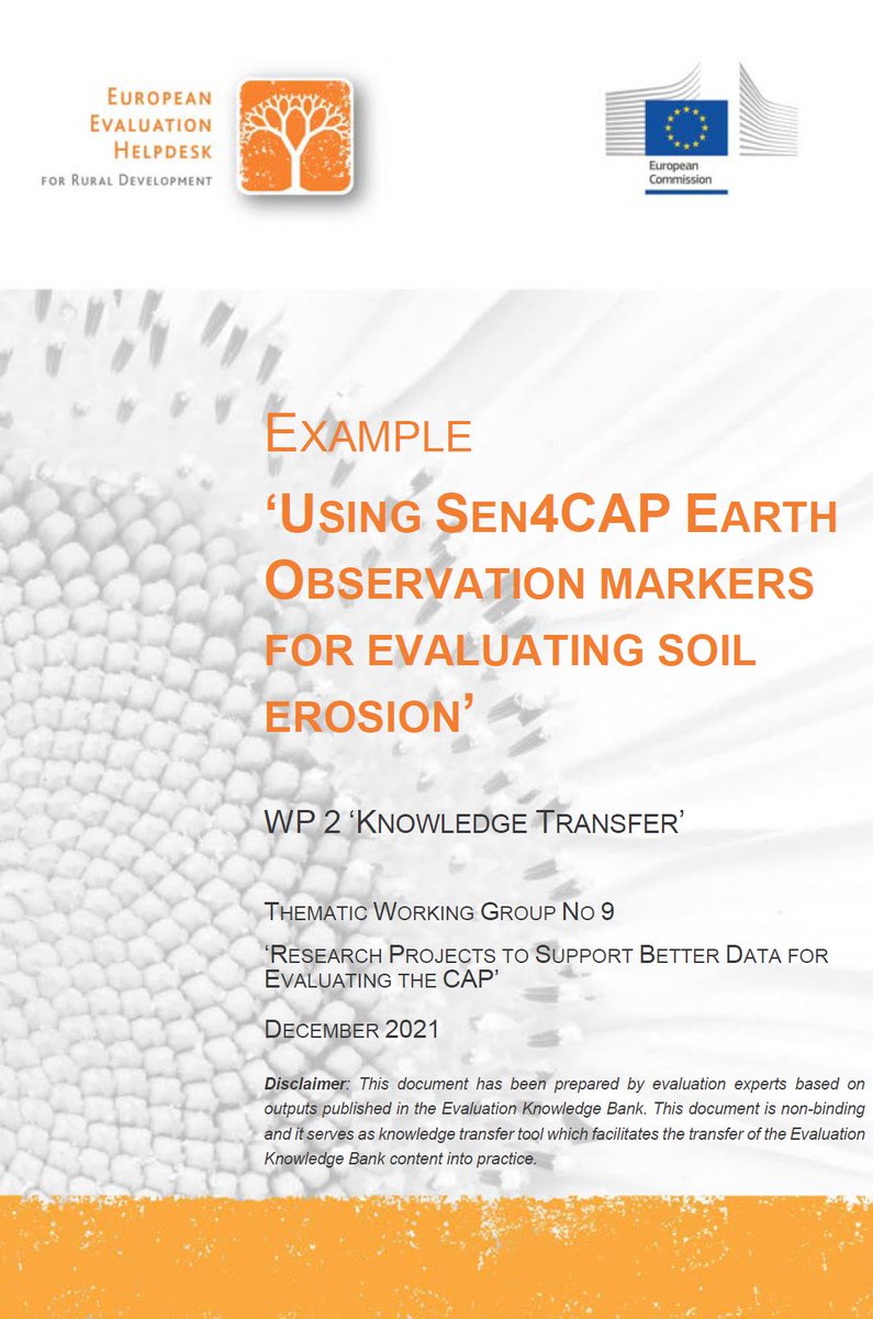 ENRD_Evaluation's tweet photo. 🧐Looking for practical examples of using selected Evaluation Knowledge Bank outputs? #soil #CAP #impacts #RDP_Evaluation 🛰️📡🌱📩https://t.co/uuBr0Tl2CM https://t.co/dqLpaeldq4