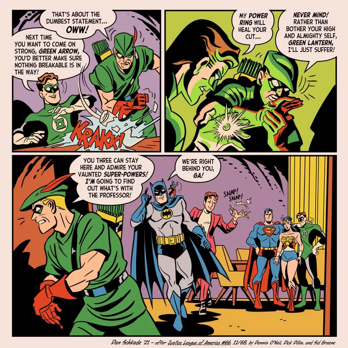 The birth of Denny O'Neil's loud, leftie, and kind of dumb Oliver Queen - the best Oliver Queen (2/2) 