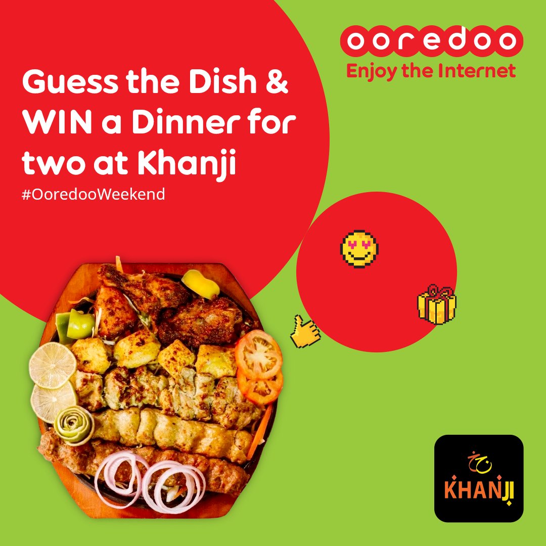 It's #OoredooWeekend, get ready to win a Dinner for Two from <a href="/khanjimaldives/">KHANJIMALDIVES</a>! 

Guess the dish this delicious dish from Khanji and let us know in the comments with #OoredooWeekend hashtag before 15th Jan, 11:59pm. 

Don’t forget to set your account to public.
